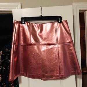 Shiny Pink Guess Skirt Size 10
